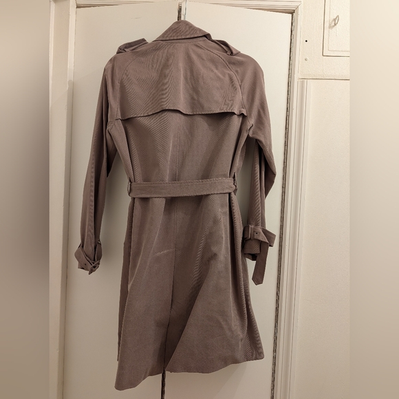 Reformation Kensington Trench Coat Khaki Size S - Picture 4 of 4